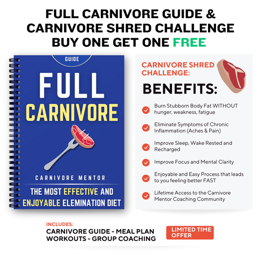 BUNDLE: Full Carnivore Guide + 30 Day Challenge + Group Coaching